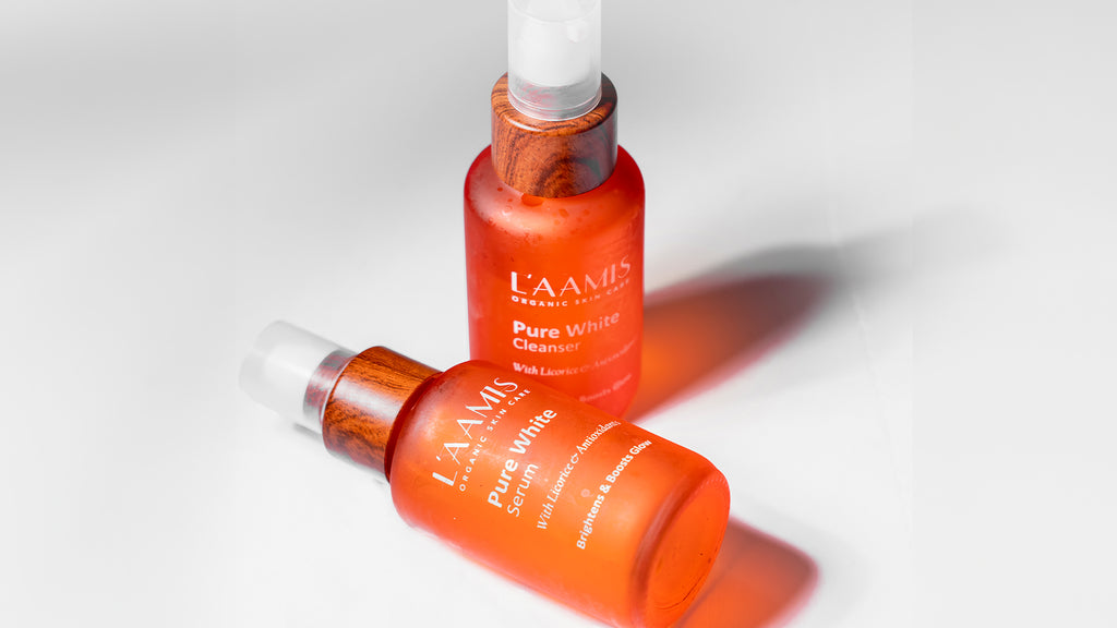 Why choose the L’aamis Organics Pure White Skincare range?